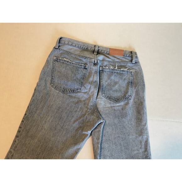 Pistola Jeans Women's Size 27 Light Blue 5-Pocket Distressed Denim Blue - Picture 3 of 13